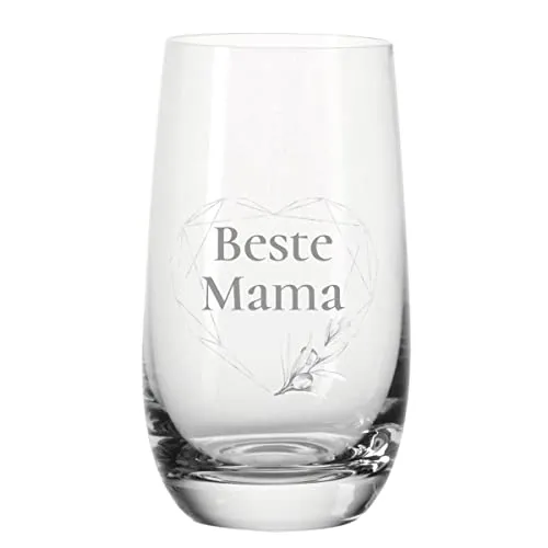 Cocktaiglas mit Gravur I Beste Mama